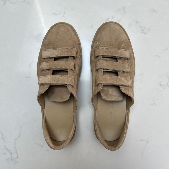 Freda Salvador Libby D’Orsay Sneaker in Stucco Suede, size 7 - Picture 6 of 13